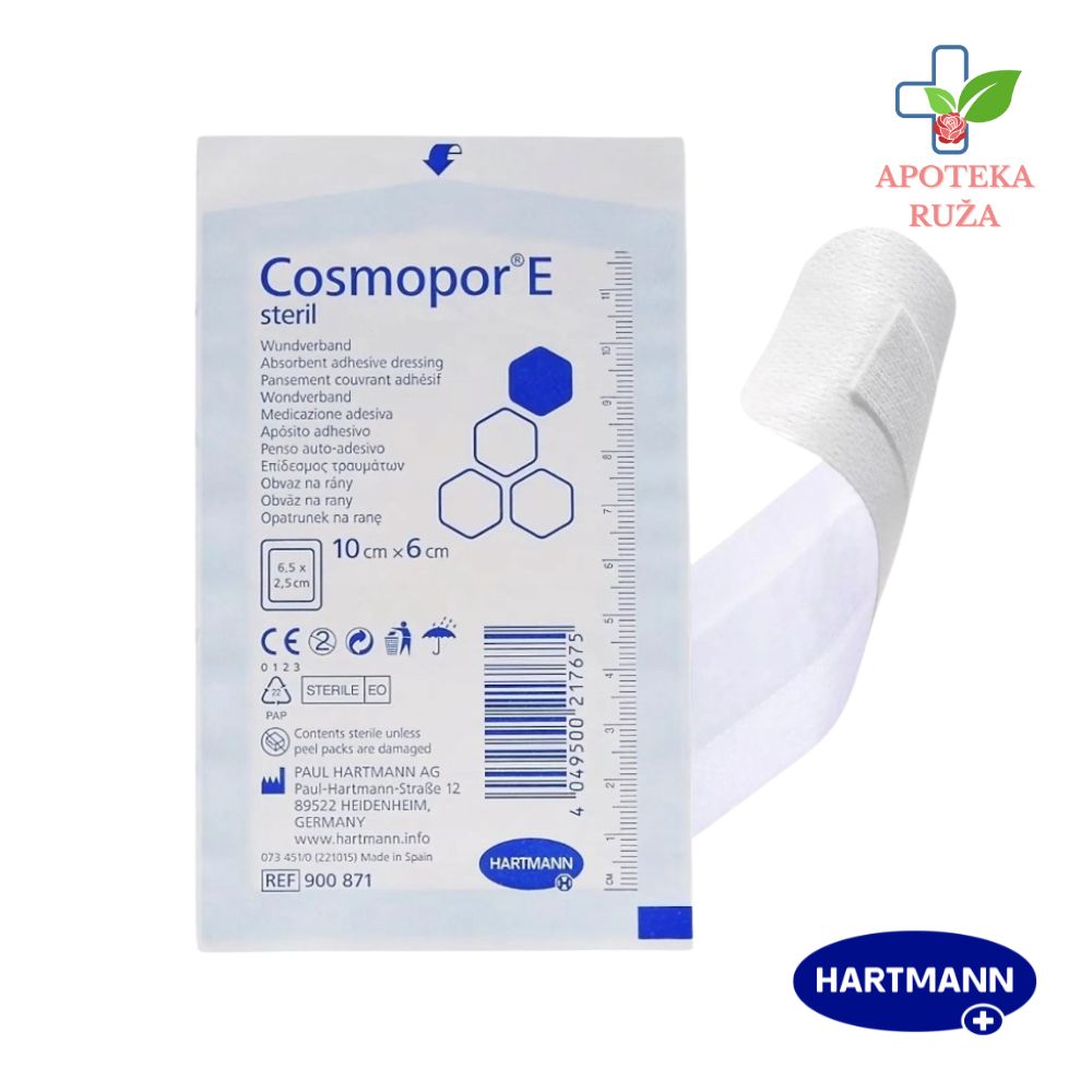 Cosmopor E flaster za rane 10cmx6cm 1 komad