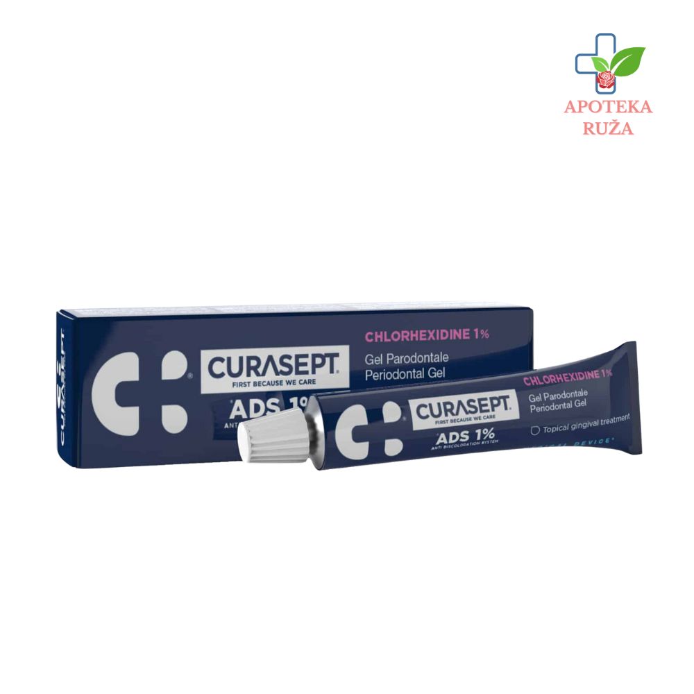 Curasept ADS sa 1% hlorheksidinom – lokalnim antiseptikom za regenraciju oralne sluzokože 30ml