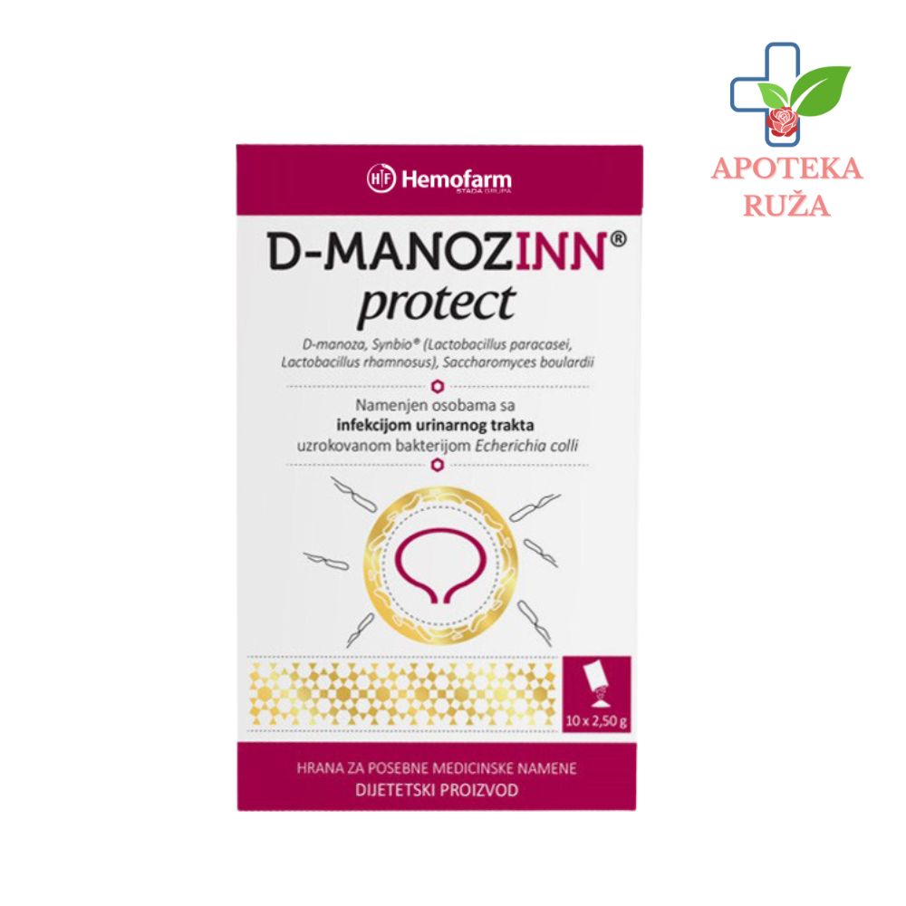 D manozinn Protect protiv Escherichie coli sa probiticima 10 kesica