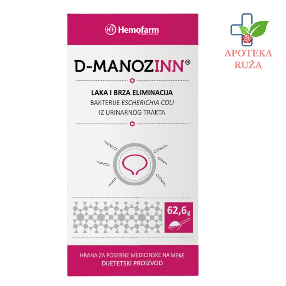 D manozinn protiv Escherichie coli prah 62,5g