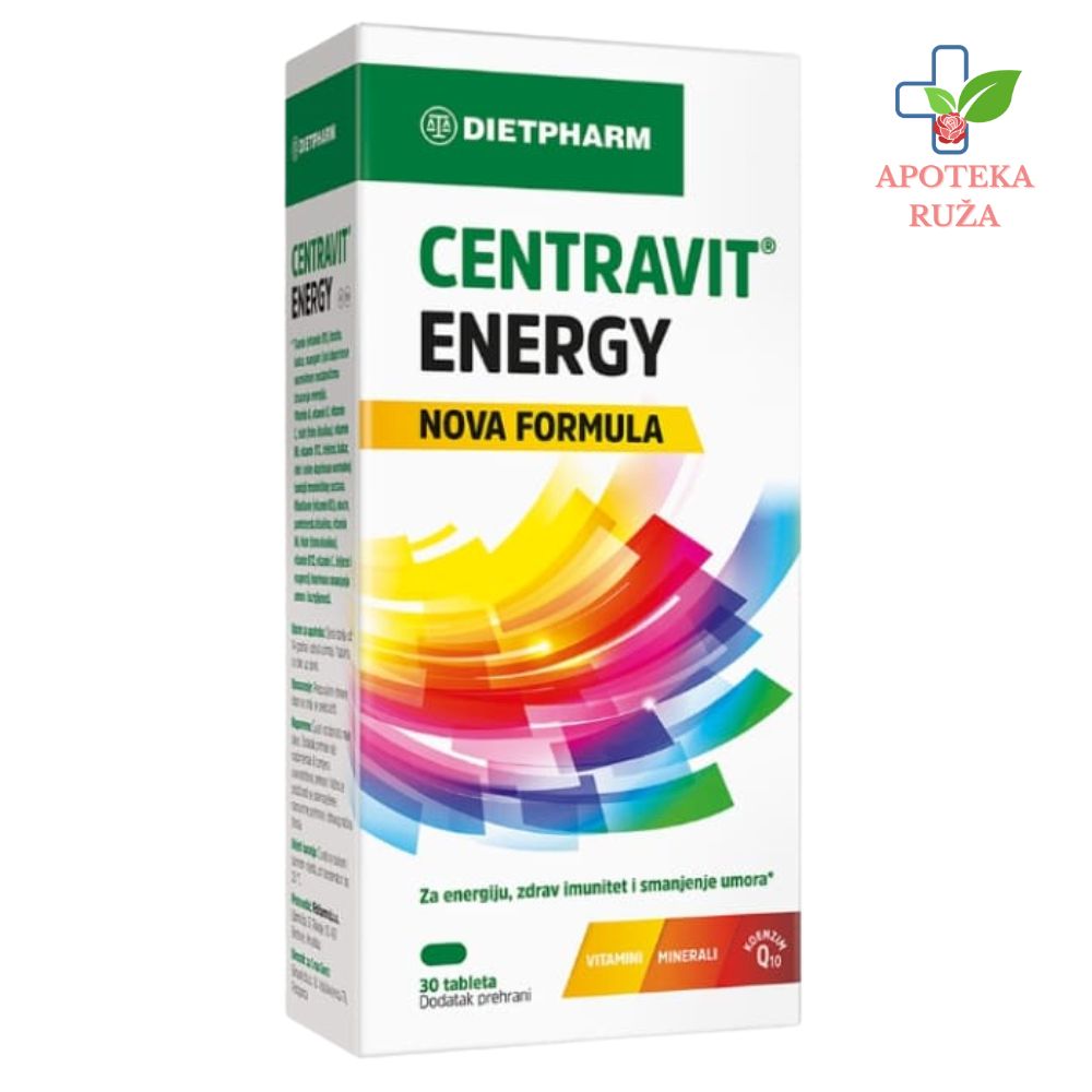 Dietpharm Centravit Energy za energiju i imunitet 30 tableta