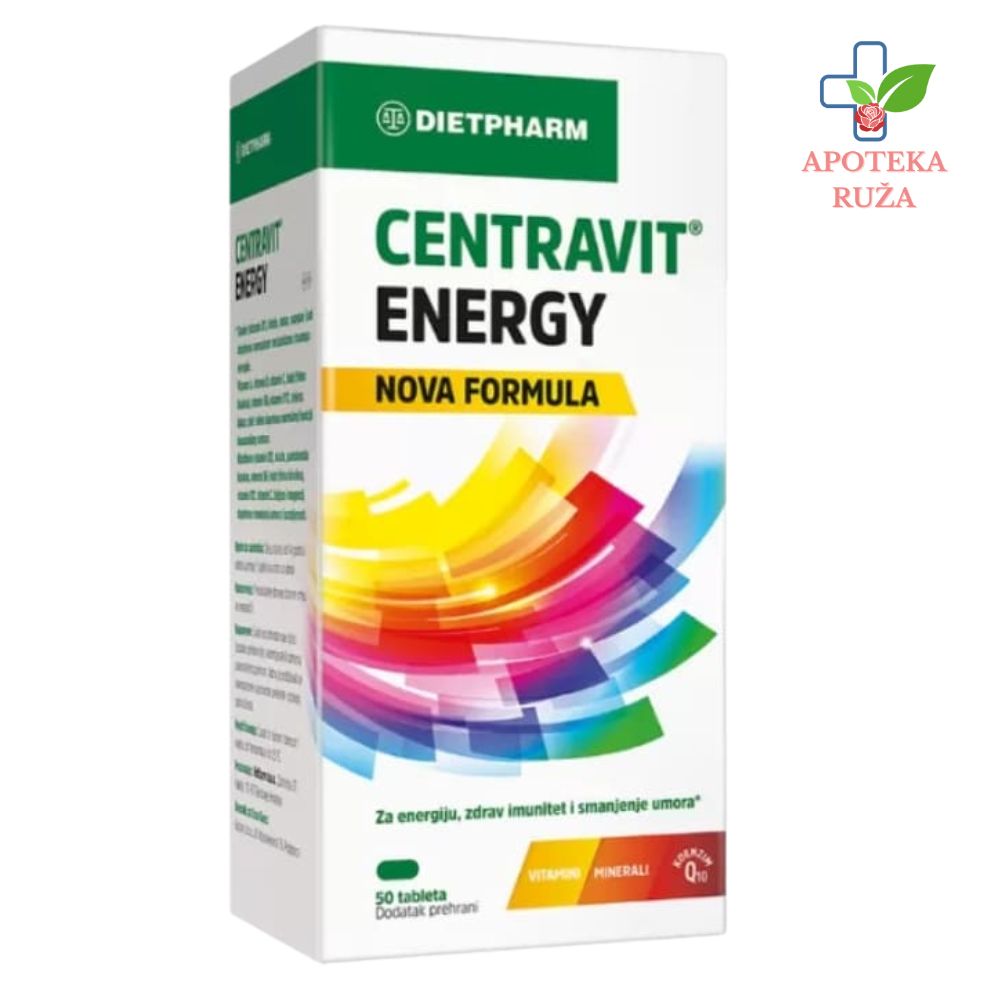 Dietpharm Centravit Energy za energiju i imunitet 50 tableta