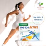 Dietpharm MG 400 ACTIVE magnezijum i vitamini B1, B6, B12 20 kesica