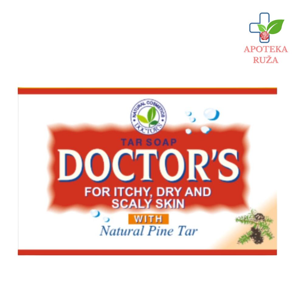 Doctors sapun sa borovim katranom za suvu kožu sklonu perutanju 100gr