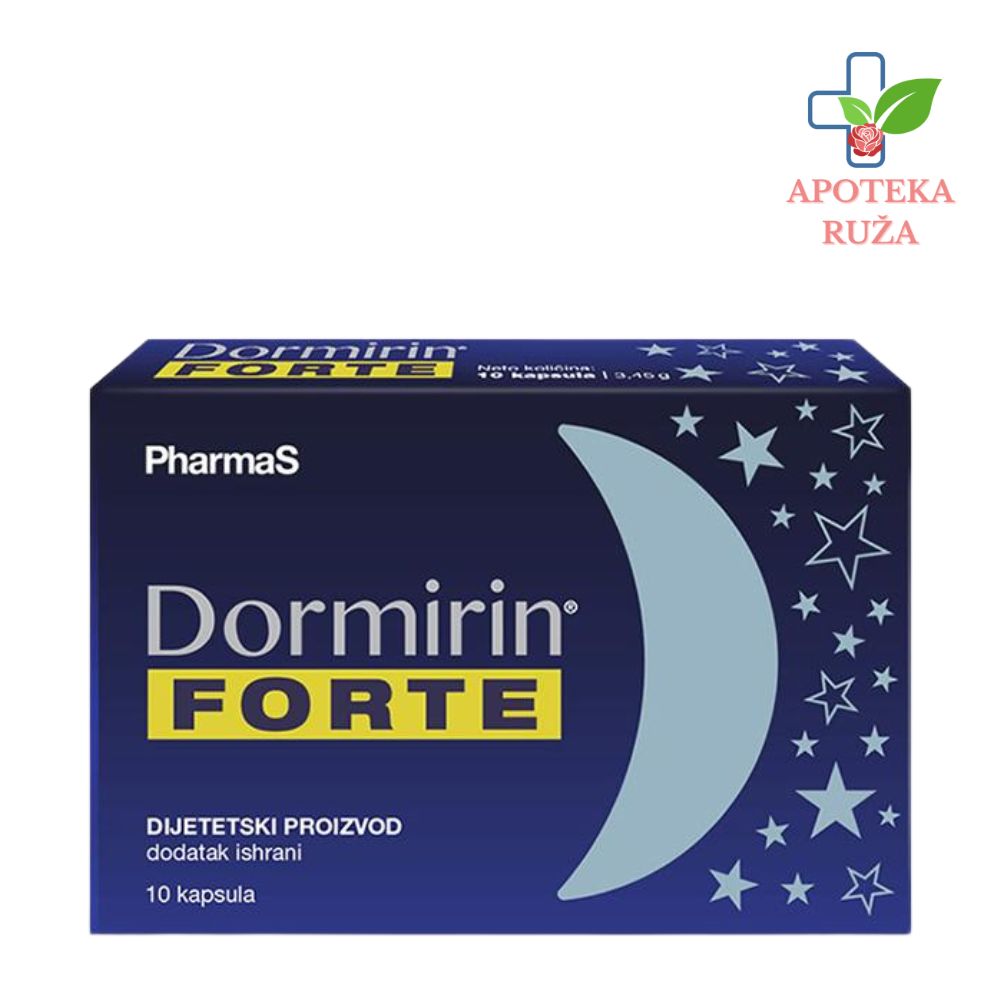 Dormirin Forte za miran san 10 kapsula