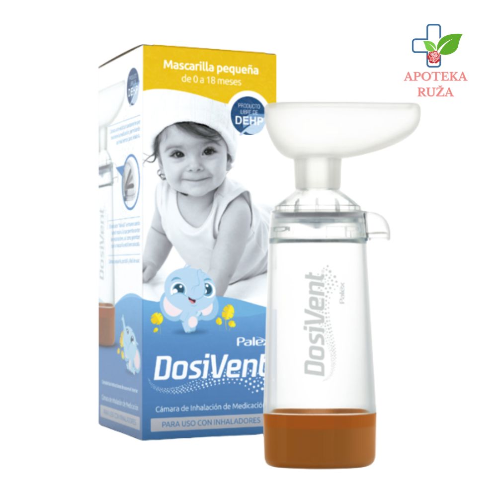 Dosivent inhalaciona komora za bebe od 0-18m sa malom maskom