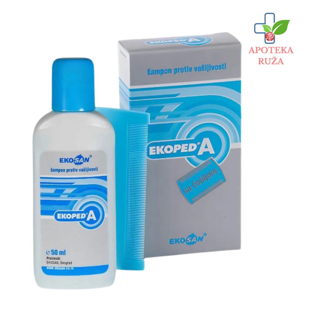 Ekoped A šampon protiv vaški sa češljem 50ml