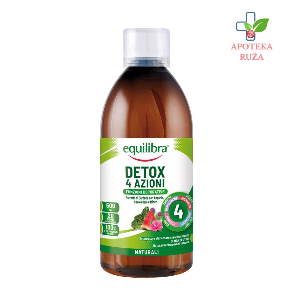 Equilibra Detox 4 Actions 500ml