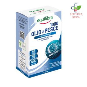 Equilibra Fish Oil 1000mg - Riblje ulje 60 kapsula