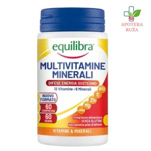 Equilibra Multivitamini i minerali 60 kapsula