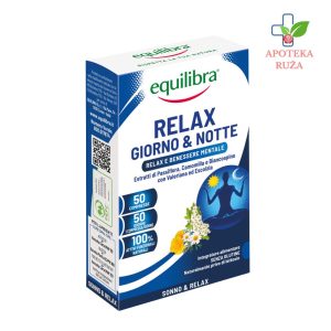 Equilibra Relax Day&Night protiv stresa i psihičke napetosti 50 tableta