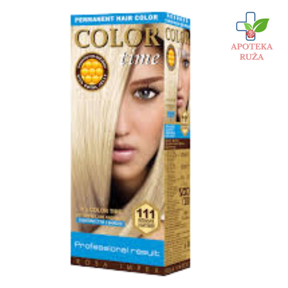 Farba za kosu Color Time Intenzivno bela br.111