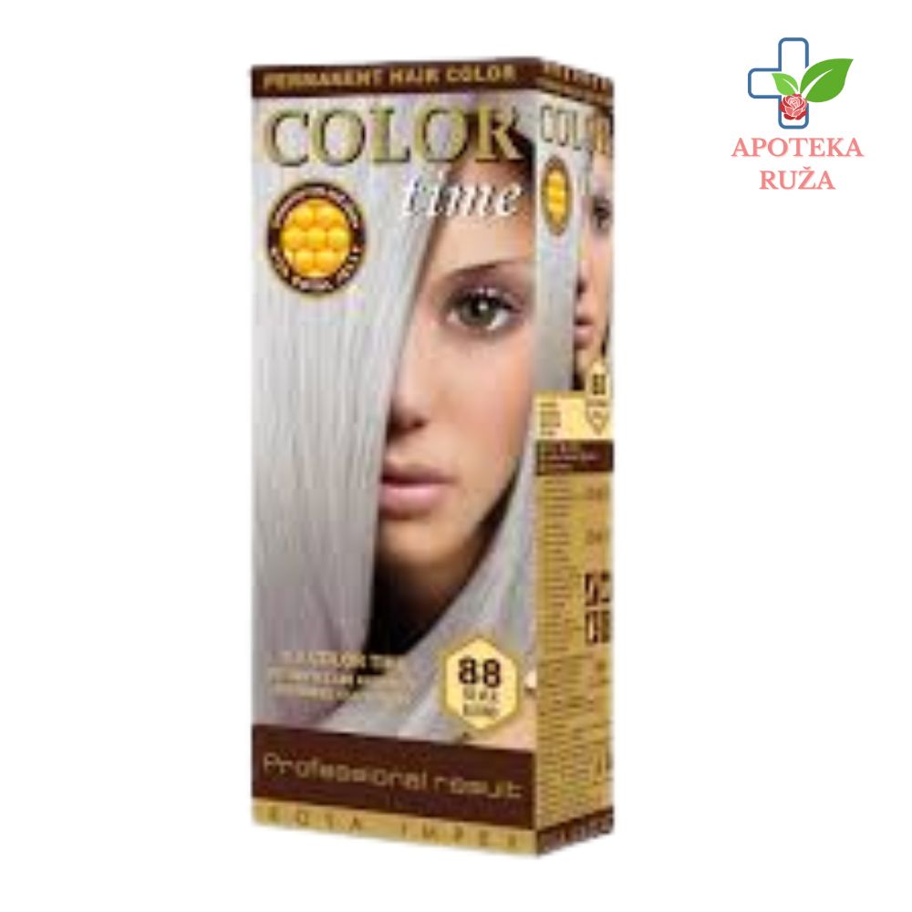 Farba za kosu Color Time Srebro plava br.88
