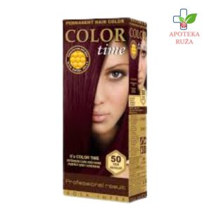 Farba za kosu Color Time Tamni mahagoni br.50