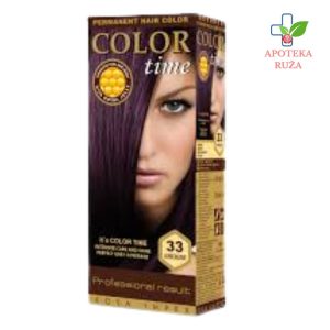 Farba za kosu Color Time Tamno ljubičasta br.33