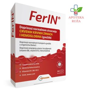 Ferin za anemiju 30 kapsula