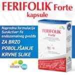 Ferifolik Forte – gvožđe 30 kapsula