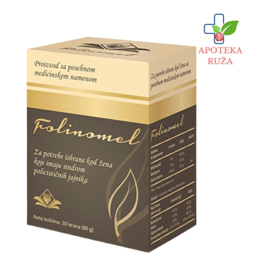 Folinomel za policistične jajnike 20 kesica