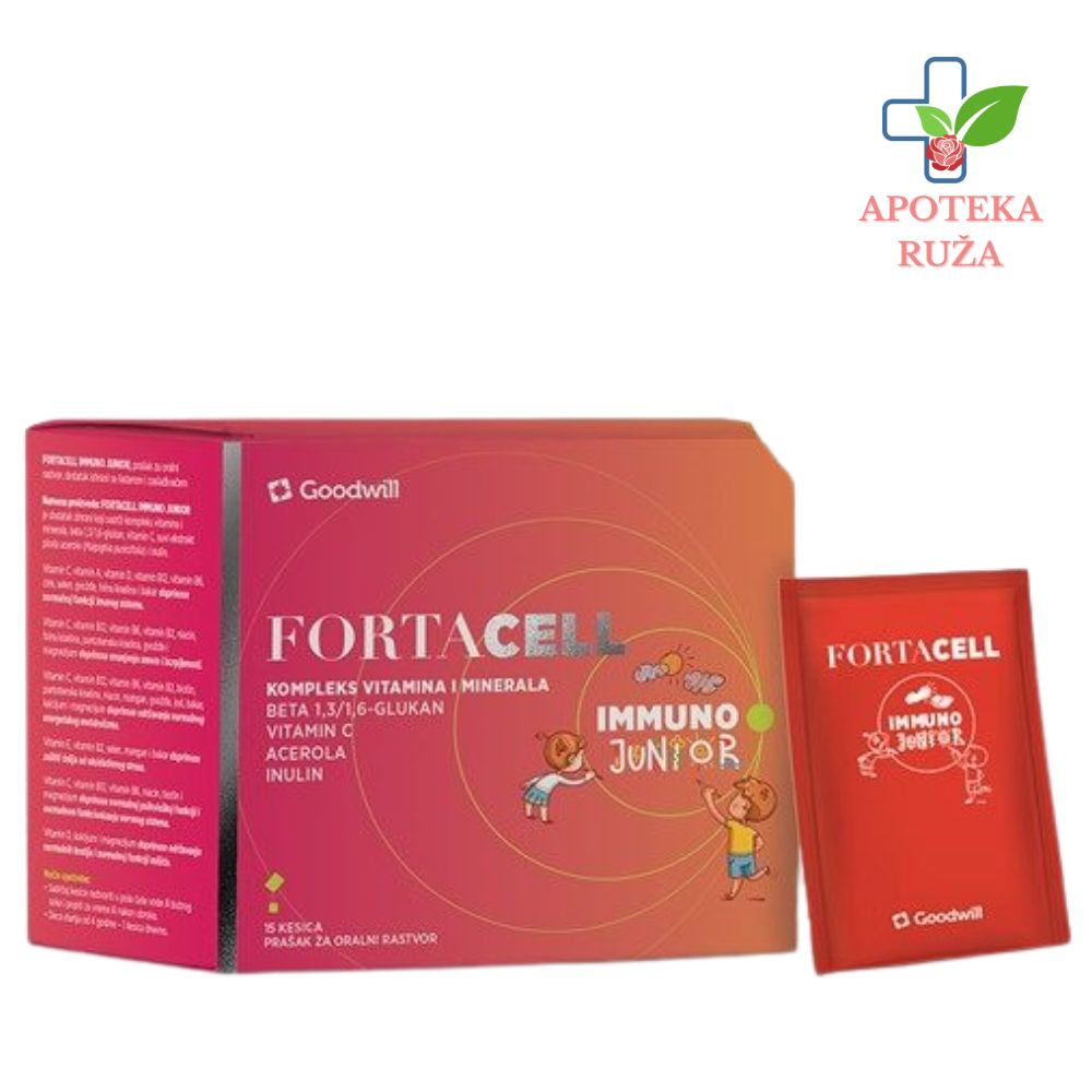 Fortacell Immuno Junior 15 kesica