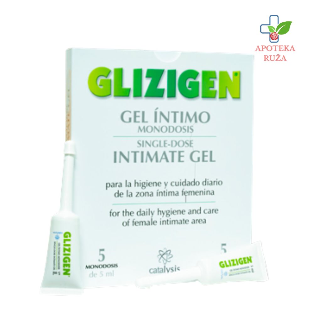 Glizigen intimni gel 5×5 monodoznih gelova