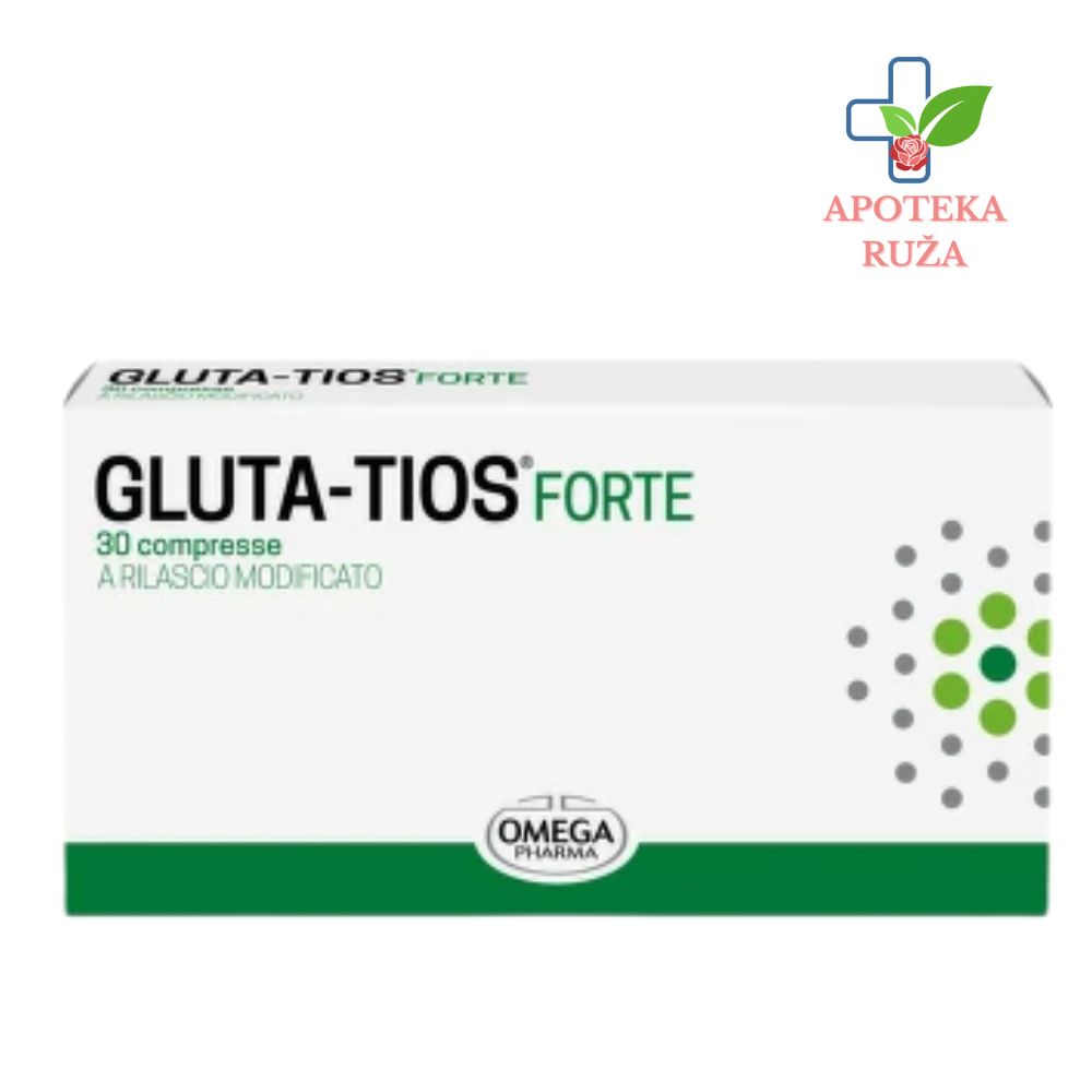 Gluta Tios Forte za detkosikaciju jetre 30 tableta
