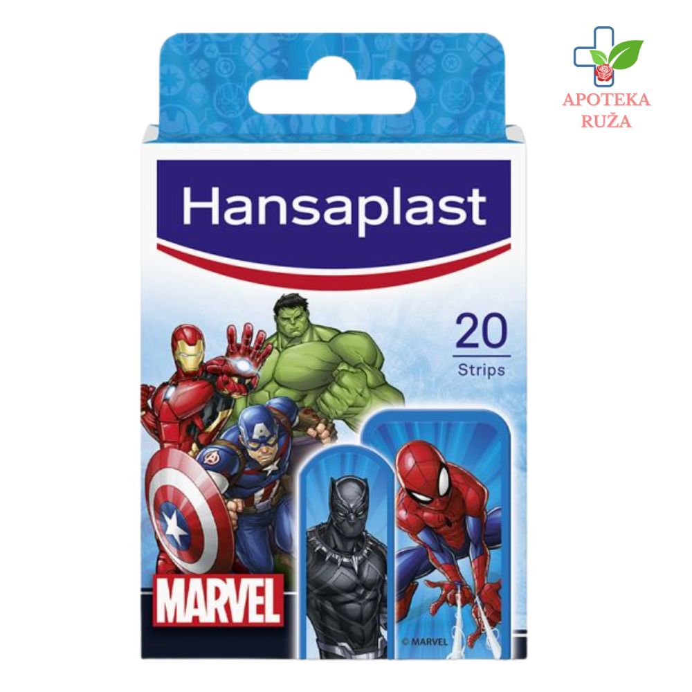 Hansaplast flaster dečiji Marvel 20 komada