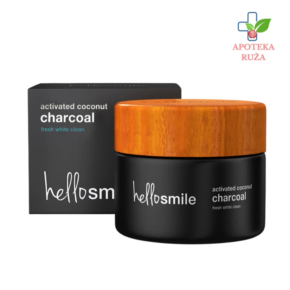 Hello Smile pasta za izbeljivanje zuba sa aktivnim ugljem 17gr