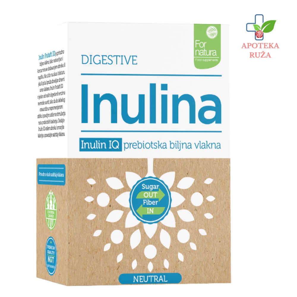 Inulina IQ za zdravu crevnu floru – neutralan ukus 15 kesica