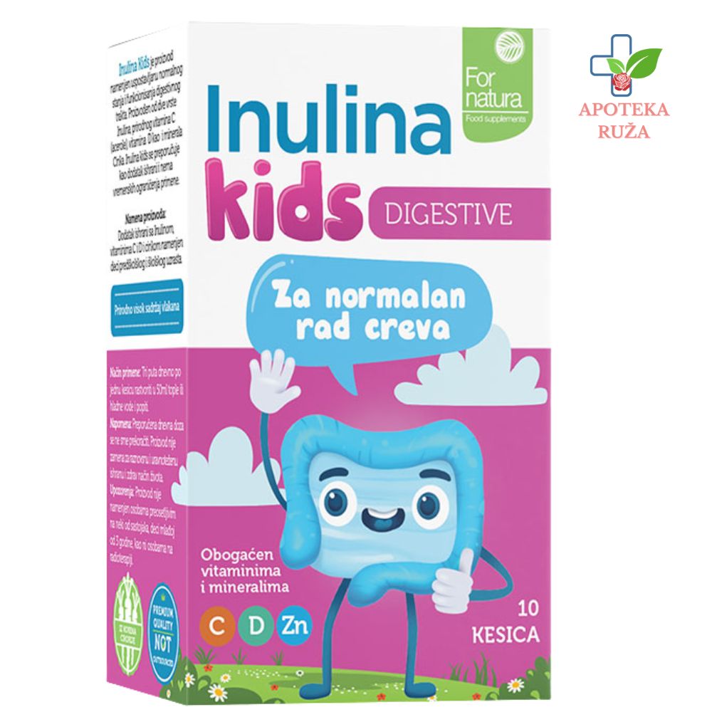 Inulina Kids za zdravu crevnu floru kod dece 10 kesica