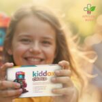 Kiddox čokoladne kockice sa probiotikom i vitaminma za decu 3+ 20 komada