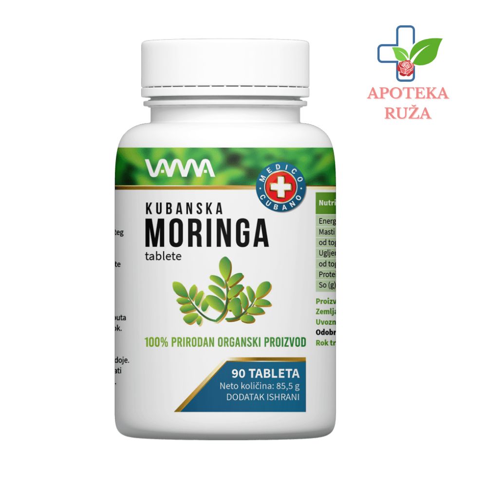 Kubanska Moringa 90 kapsula