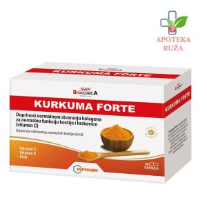 Kurkuma Forte za jake kosti i zglobove Bioclinica 60 kapsula