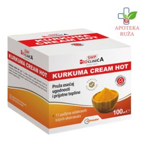 Kurkuma cream hot - topla krema za hronične bolove u kostima Bioclinica 100ml