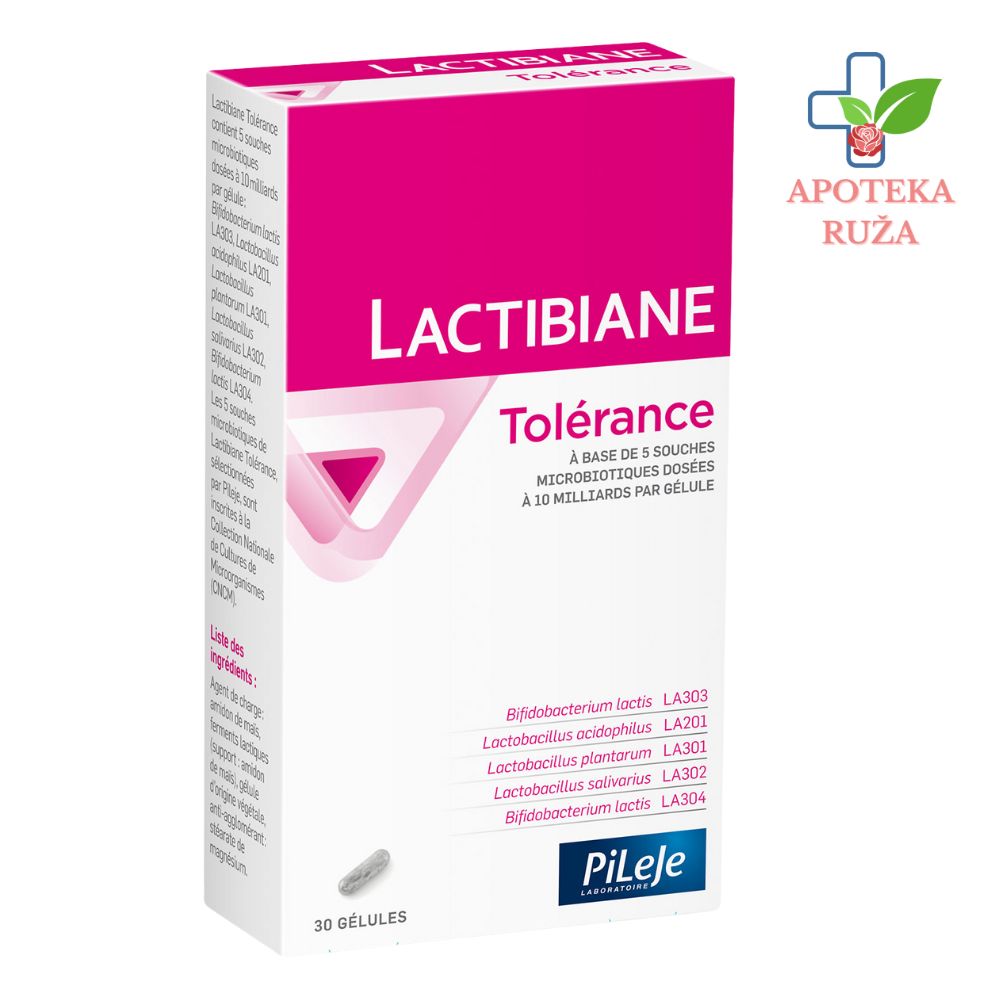 Lactibiane Tolerance probiotik za sindrom nervoznih creva sa dijarejom 30 kapsula