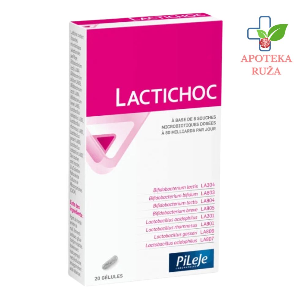 Lactichoc probiotik za brz oporavak organizma 20 kapsula