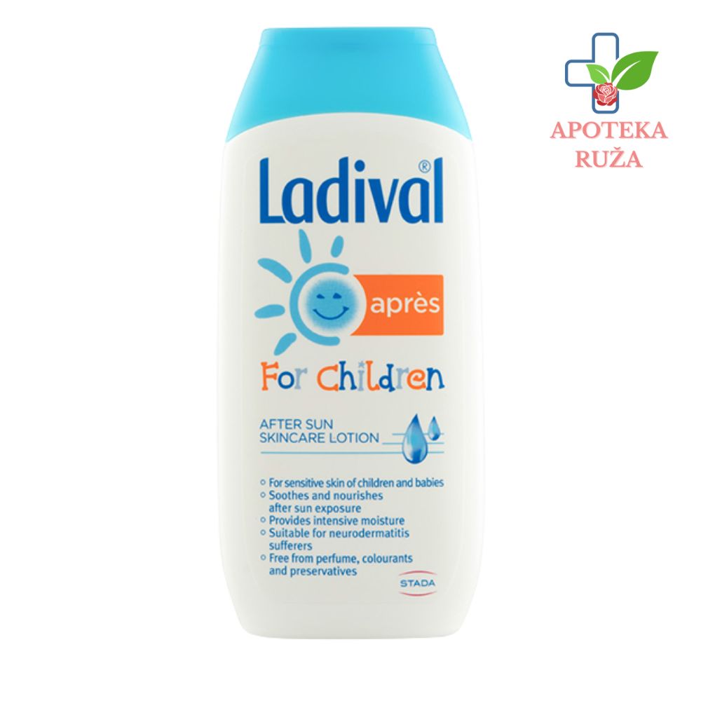 Ladival mleko za telo za negu dečije kože posle sunčanja 200ml