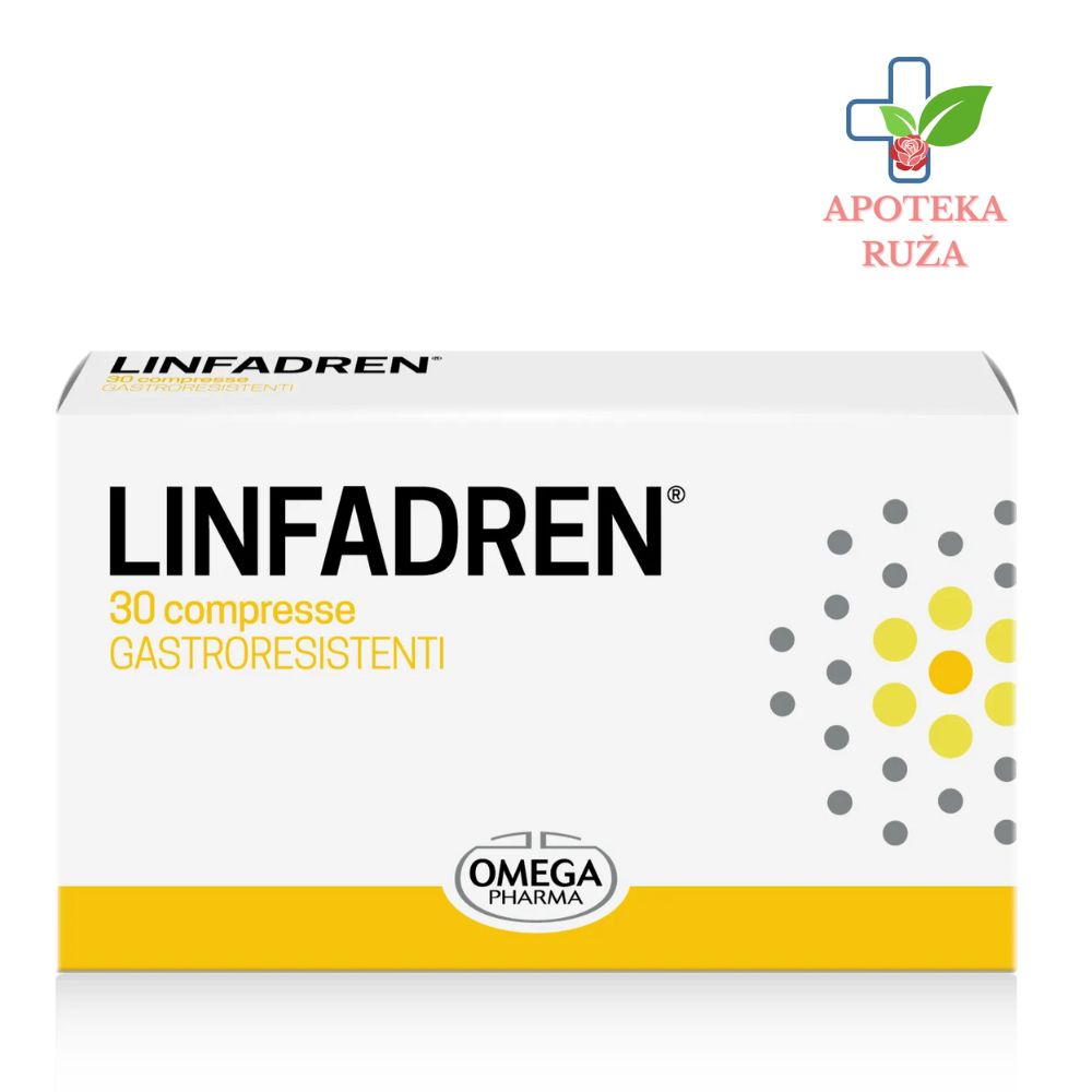 Linfadren protiv otoka i za jačanje kapilara 30 tableta