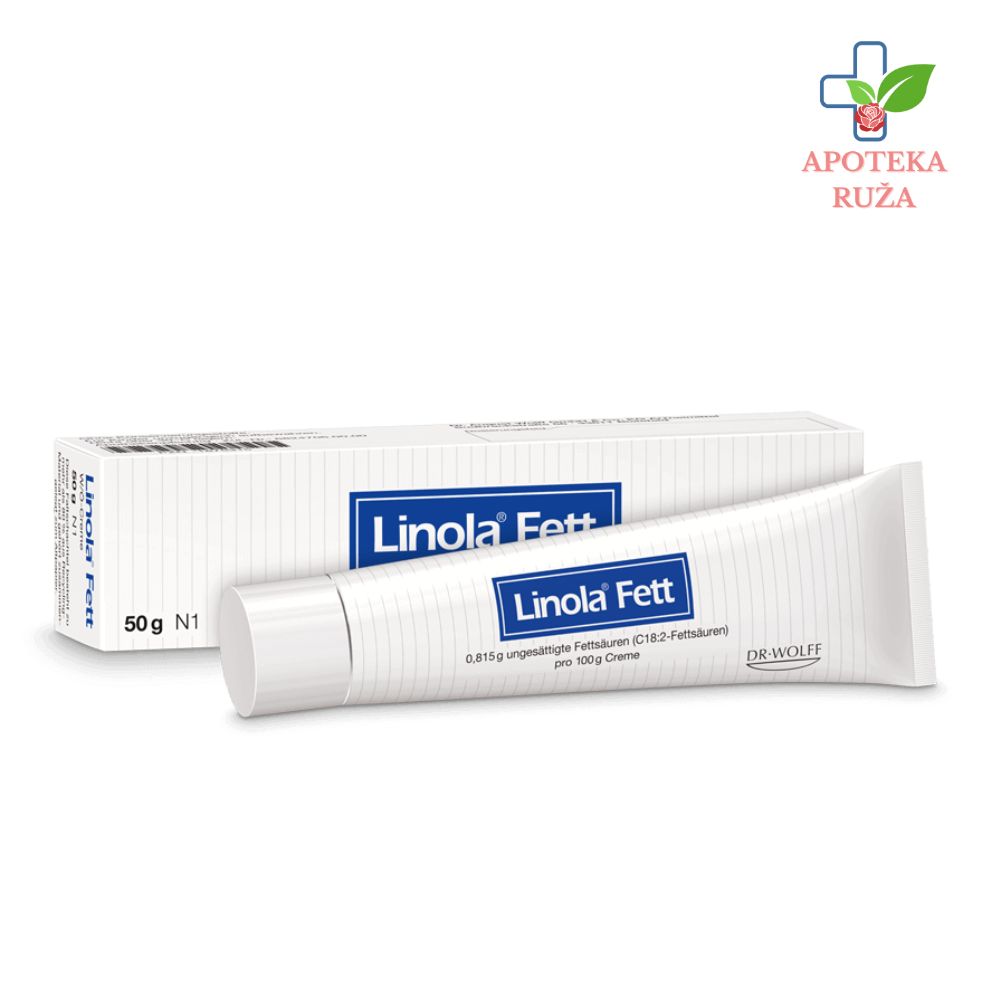 Linola Fett masni krem za izrazito suvu kožu sa 8,15 mg nezasićenih masnih kiselina 50gr