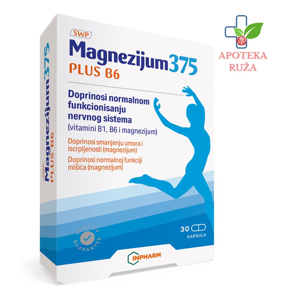 Magnezijum 375 Plus – magnezijum 30 kapsula