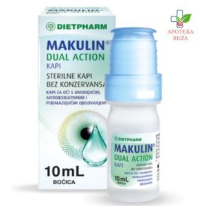 Makulin Dual Action kapi za oči protiv alergije i za vlaženje oka 10ml
