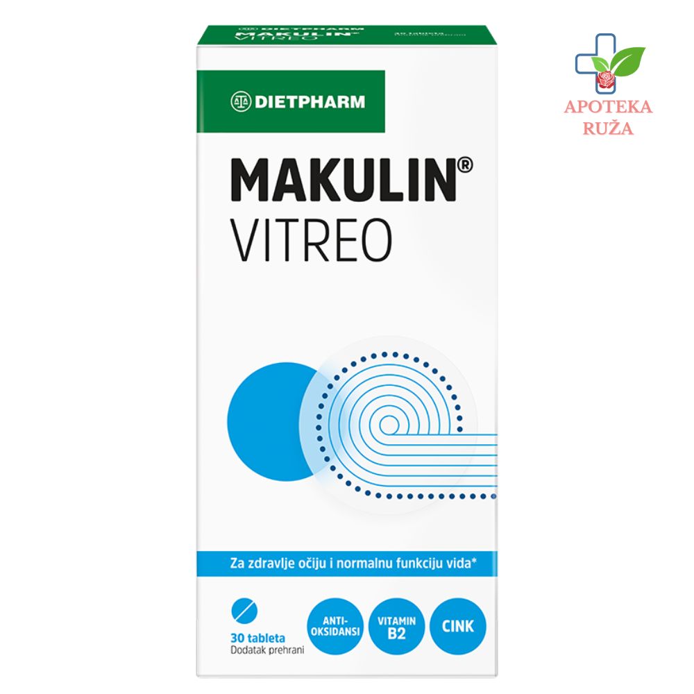 Makulin Vitreo za bolji vid 30 tableta