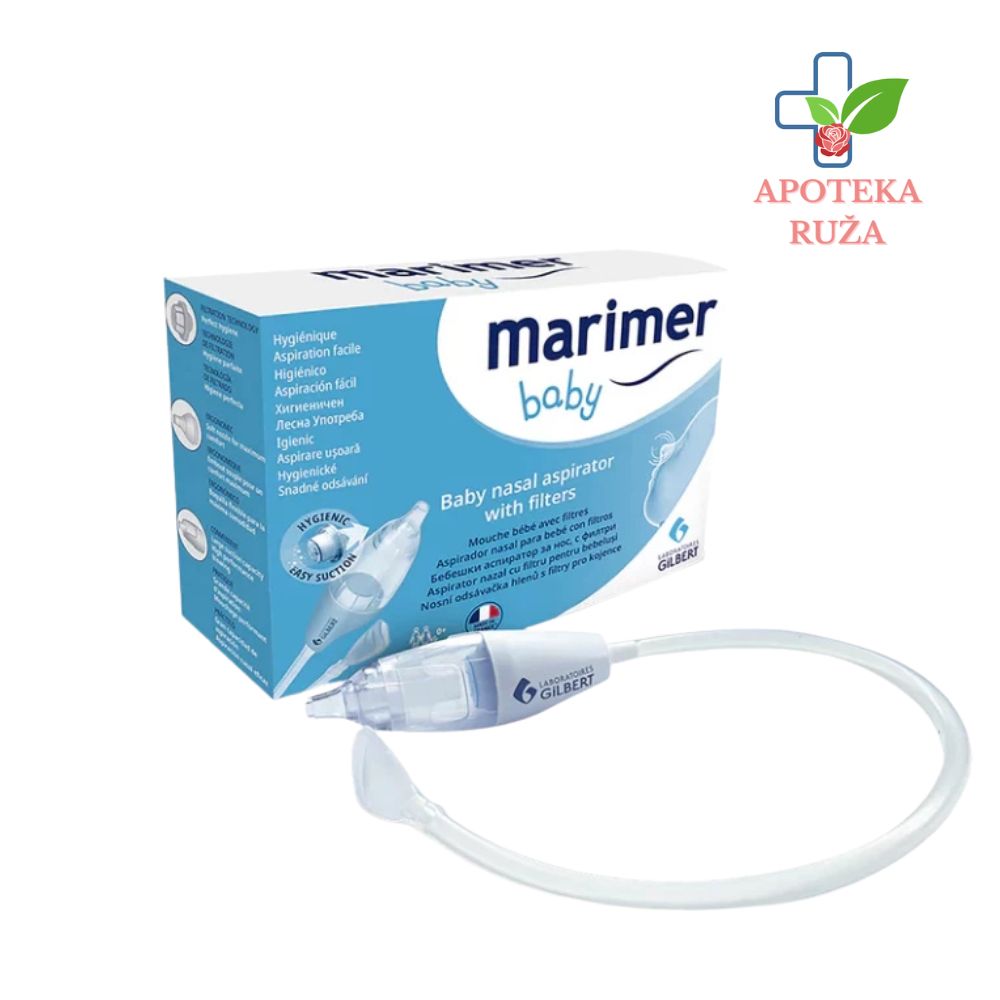 Marimer bebi nosni aspirator sa filterima za urast od 0+