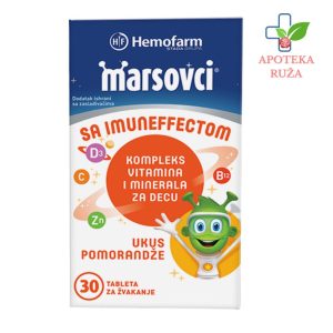 Marsovci sa imuneefectom - vitamini i minerali za imunitet prilagođeni deci 30 tableta za žvakanje