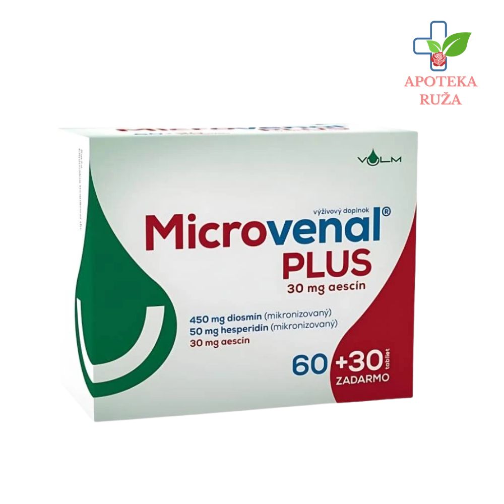 Microvenal Plus za jačanje vena 90 tableta