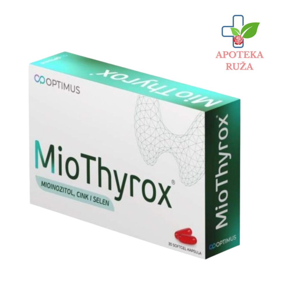 MyoThyrox za oslabljenu štitastu žlezdu 30 kapsula