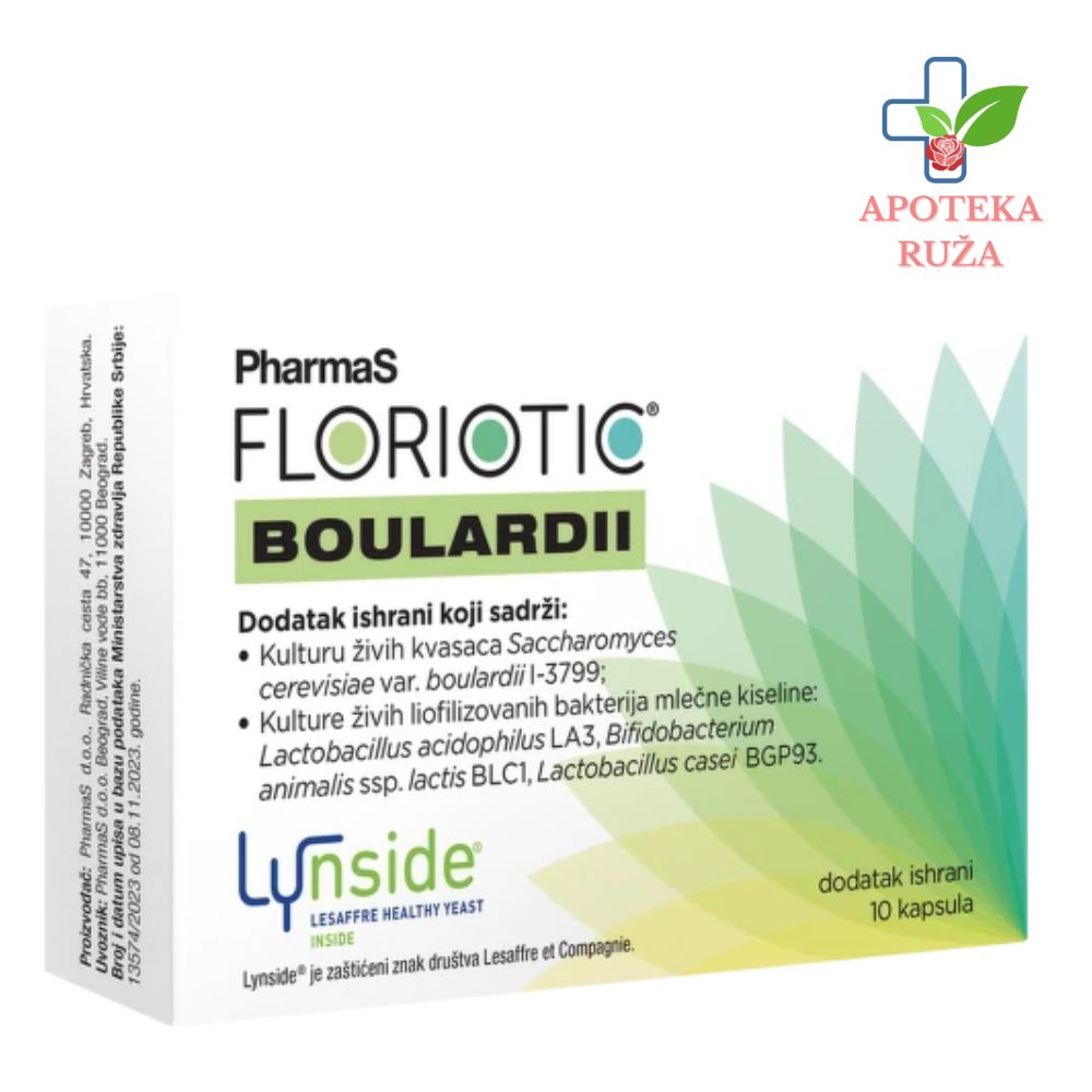 PharmaS Floriotic Boulardii 10 kapsula