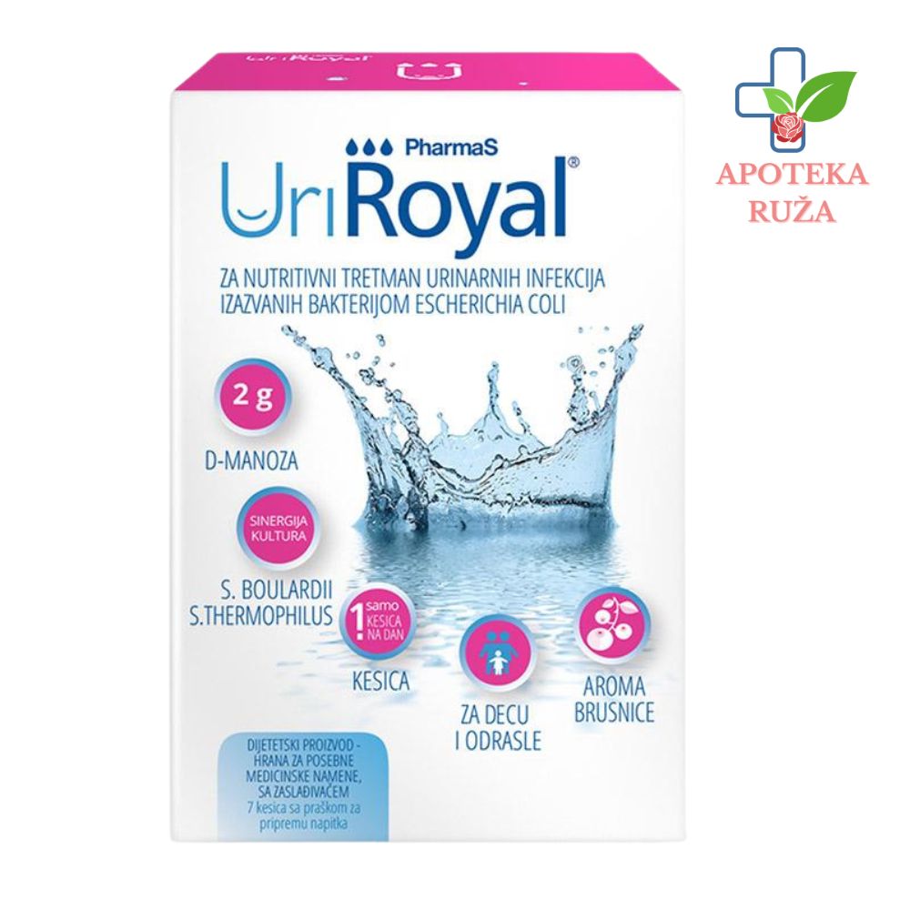 PharmaS UriRoyal protiv Escherichie coli 7 kesica
