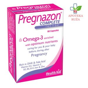 Pregnazon Complete za žene koje planiraju trudnoću 60 kapsula HealthAid
