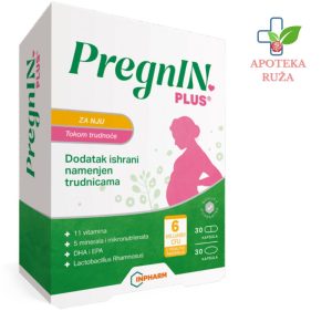 Pregnin Plus tokom trudnoće 30+ 30 kapsula
