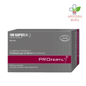 Profertil za mušku plodnost 180 kapsula (tromesečno pakovanje)